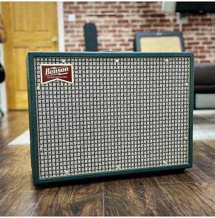 Benson Amp Monarch Reverb Plus Combo Green / Checkered Grille