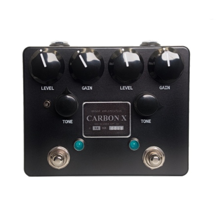 Browne Amplification Carbon X Dual Overdrive Black