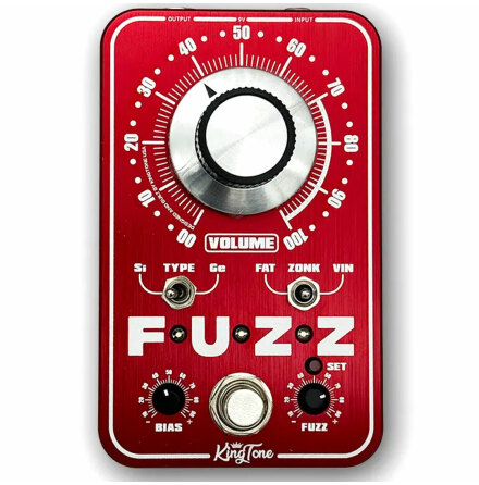 King Tone miniFUZZ V2 Red