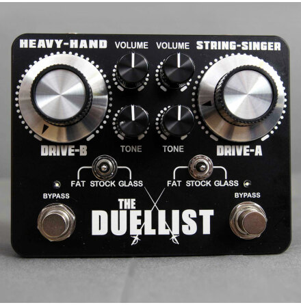 King Tone The Duellist Dual Overdrive Black