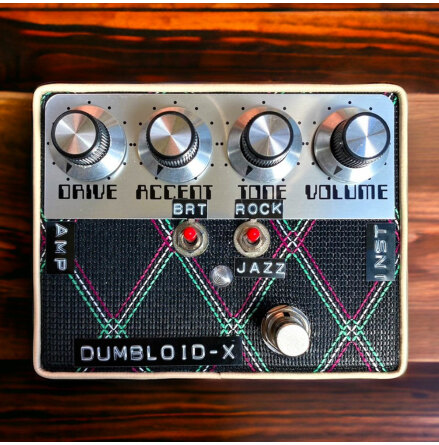 Shin*s Music Dumbloid X Overdrive Pedal in Diamond Grille