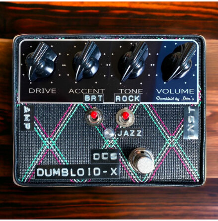 Shin*s Music Dumbloid X-ODS Overdrive Pedal in Diamond Grille