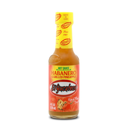 El Yucateco Grilled Pineapple and Habanero Hot Sauce