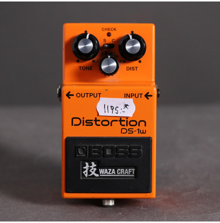 Boss DS-1W Distortion USED - Fair Condition - with Box no PSU