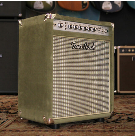 Two-Rock Studio Signature 1x12 Combo Amp, Moss Green Suede, Silverface