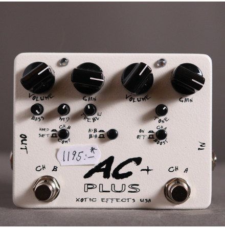 Xotic AC Plus Dual Overdrive USED - Very Good condition - with Box no PSU