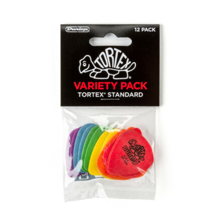 Dunlop PVP418 Tortex Standard Pick Variety Pack 12/PLYPK