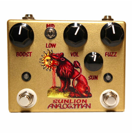 Analog Man Sun Lion 2SB175 Germanium, Powerjack and Sundial