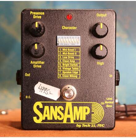 Tech21 SansAmp 80s 90s USED - Very Good Condition - no Box or PSU