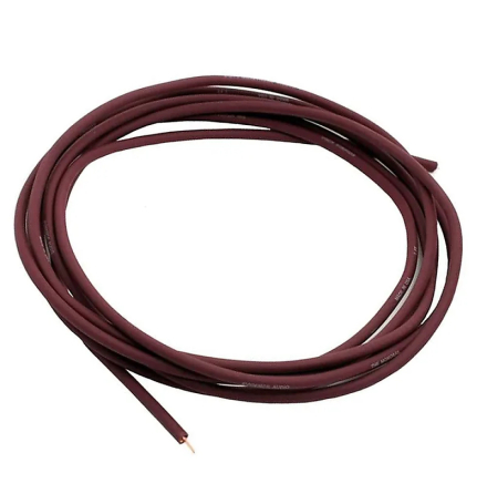 Evidence Audio Monorail Cable Burgundy (per meter)