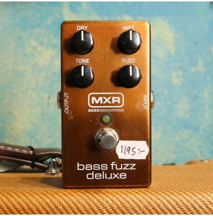 MXR Bass Fuzz Deluxe USED - Good Condition - no Box or PSU