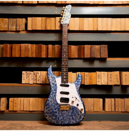 James Tyler Guitars JTG MK1 Blue Milky Way