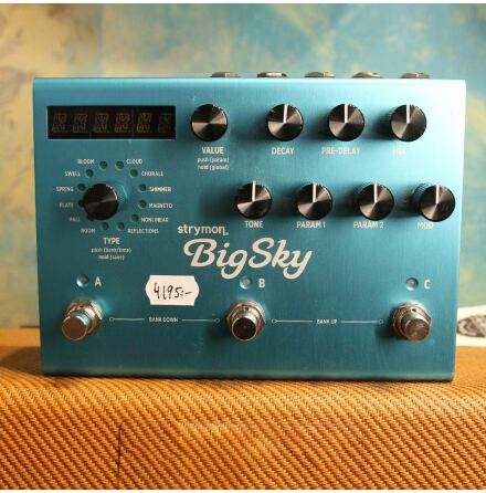 Strymon Big Sky Reverb USED - Very Good Condition - no Box or PSU
