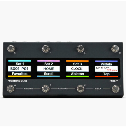 Morningstar MC8 PRO Midi Controller