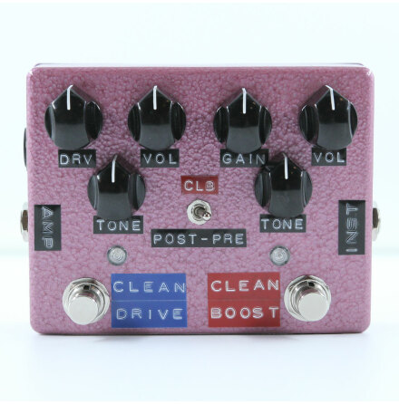 Shin*s Music Clean Twin Clean Boost+Clean Drive Raspberry Hammertone