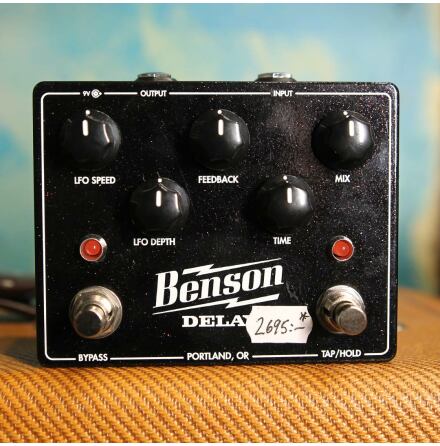 Benson Delay USED - Very Good Condition - w Box no PSU