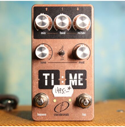 Crazy Tube Circuits Time Mk III Delay USED - Very Good Condition - w Box no PSU