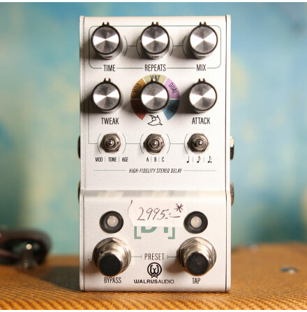 Walrus Audio Mako Series D1 Delay MK I USED Very Good condition w/ Box no PSU