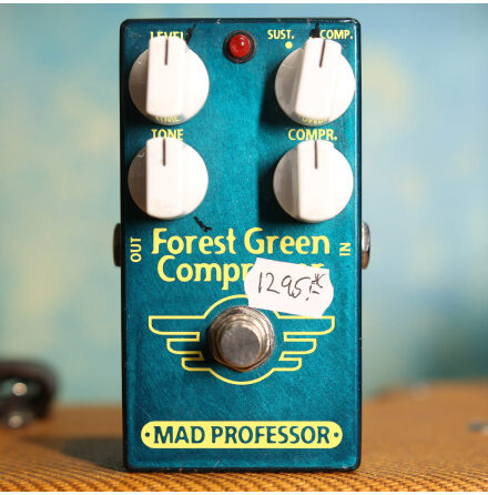 Mad Professor Forest Green Compressor USED - Good Condition - Box, no PSU