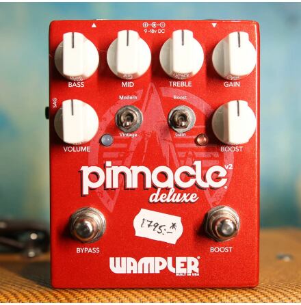 Wampler Pinnacle Deluxe USED - Very Good condition - w/ Box no PSU