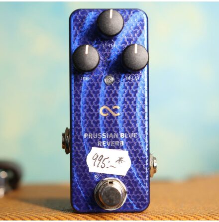 One Control Prussian Blue Reverb USED - Very Good condition - w/ Box no PSU