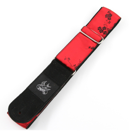 JayKco Straps Black Bamboo on Red