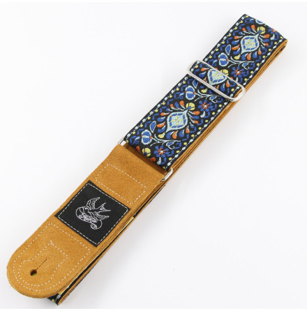 JayKco Straps Toasty Blue Flower Woven
