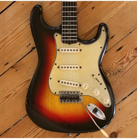 M.B. Guitars 63 Double Cut 3T Burst