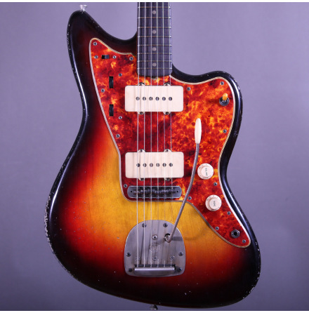 M.B. Guitars 59 JM Offset Faded burst Alder Spitfire Tort