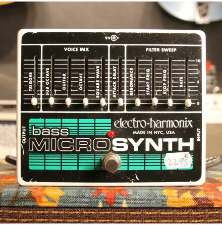 EHX bass Microsynth USED - Very Good Condition- w/ box no psu