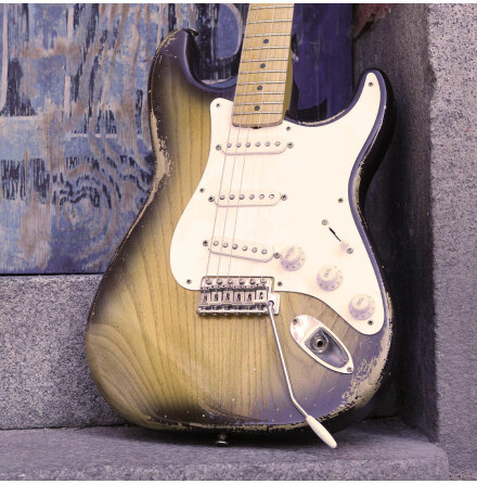 Partscaster Stratocaster Sunburst Maple Neck USED - Very Good Condition