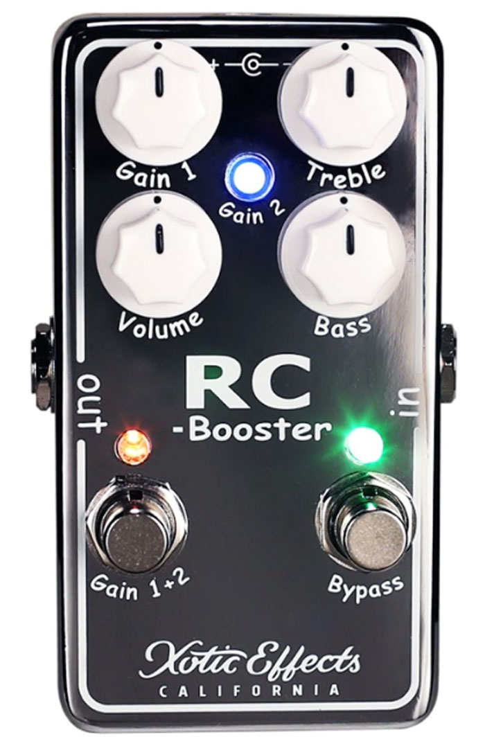 Xotic RC Booster 手書きシリアル