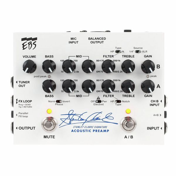 EBS Stanley Clark Signature Preamp