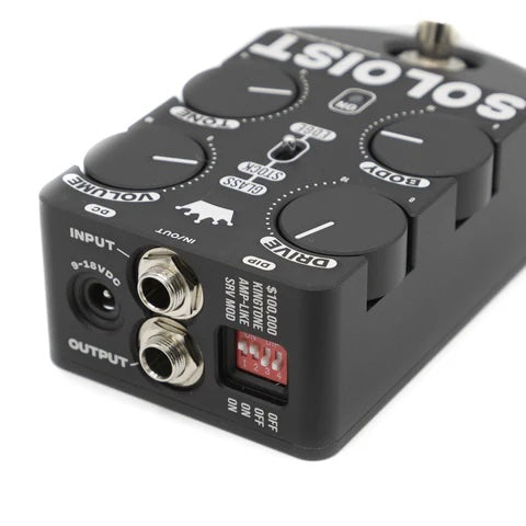 King Tone Soloist Overdrive Black