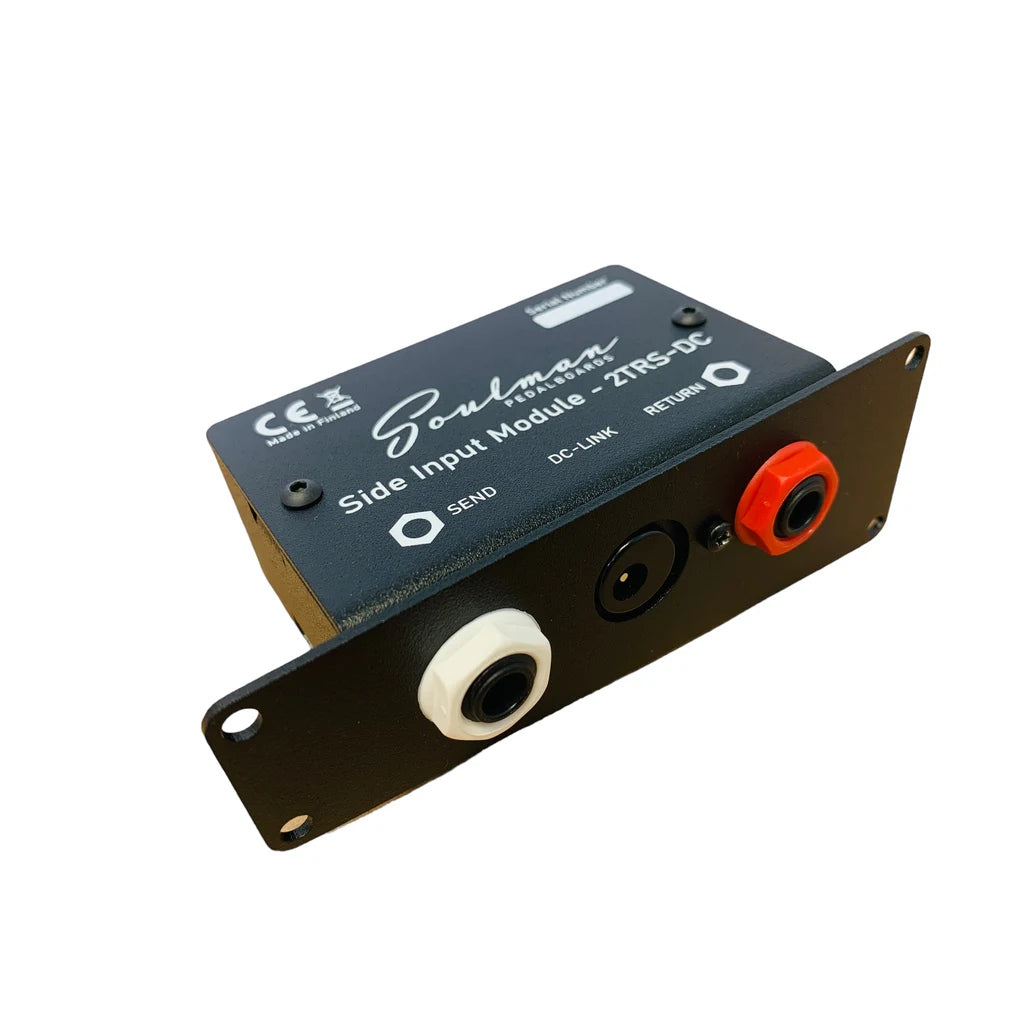 Soulman Side Input Module 2 X TRS + 2.1mm DC Jack