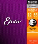 Elixir Acoustic 80/20 Bronze NANOWEB | 012-053
