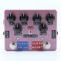 Shin*s Music Clean Twin Clean Boost+Clean Drive Raspberry Hammertone