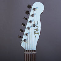 Belle Guitars TEG Custom Sonic Blue over Paisley