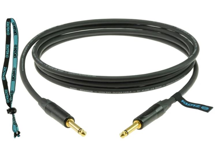 Klotz Titanium 6m STR-STR Instrument Cable