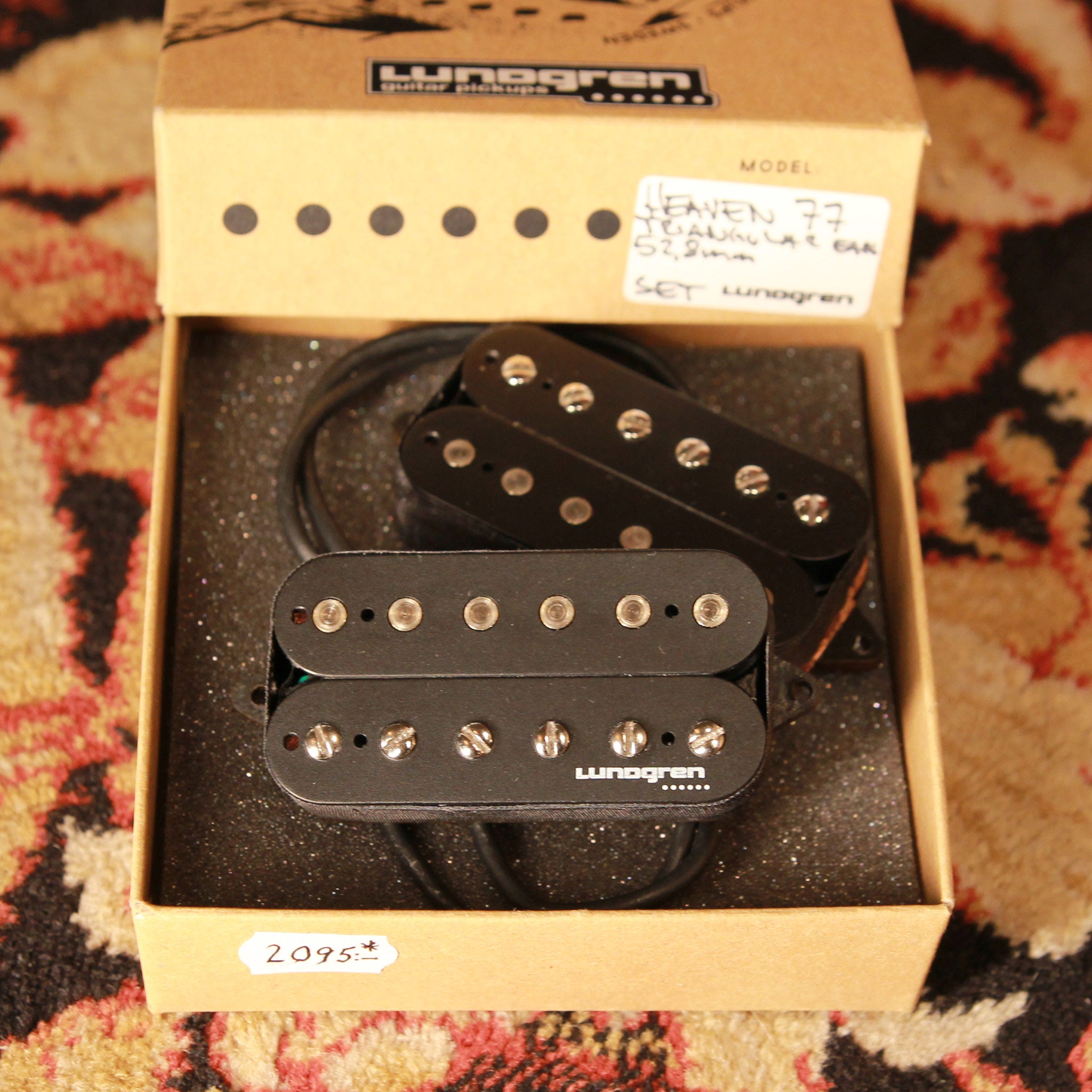 Lundgren Heaven 77 Humbucker Set USED - Very Good Condition - with Box