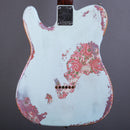 Belle Guitars TEG Custom Sonic Blue over Paisley