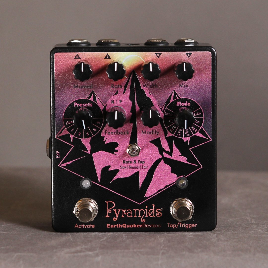 EarthQuaker Devices Pyramids Solar Eclipse