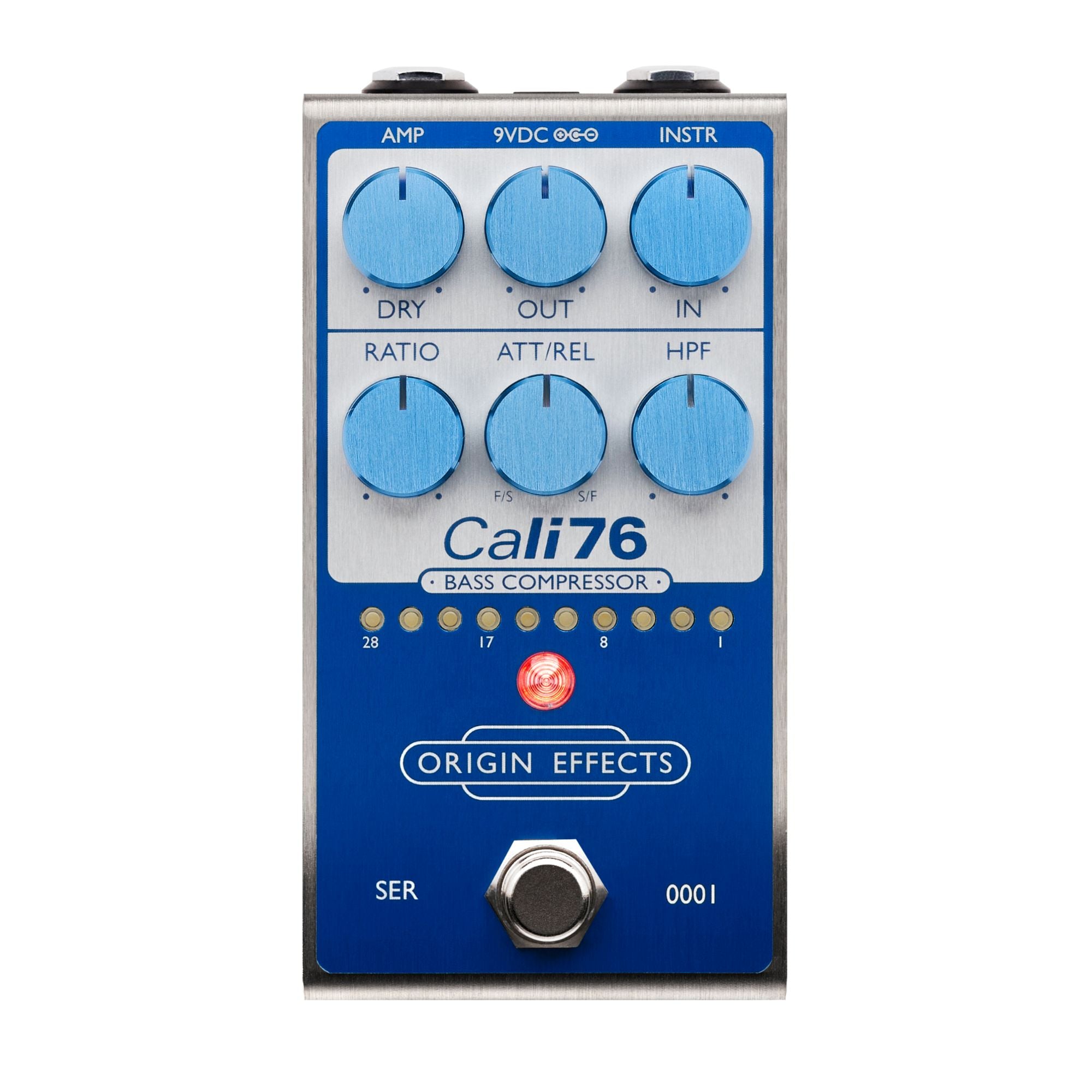 Origin Effects Cali76 Bass Compressor Super Vintage Blue
