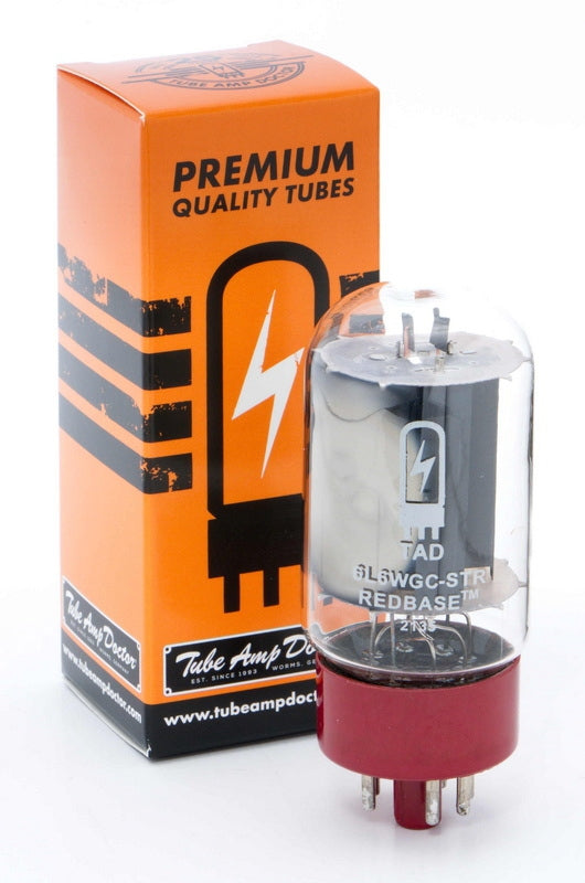 TAD 6L6WGC-STR REDBASE small bottle TAD PREMIUM Matched Quartet RT814