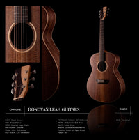 Donovan Leah Guitars Caroline - NC Walnut