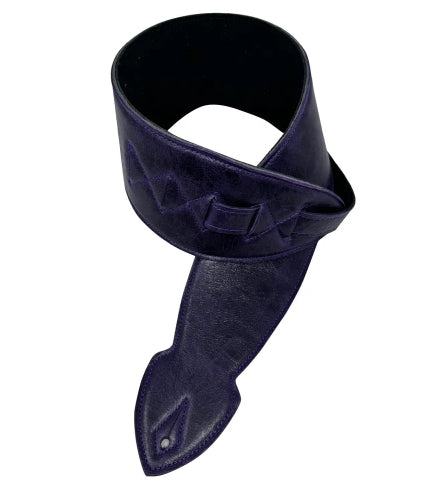 Leathergraft Softy Guitar Strap 2.5 Purple