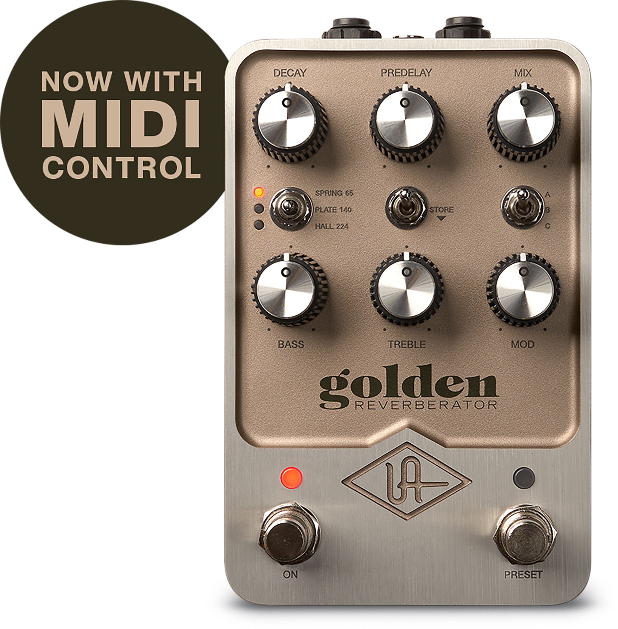 Universal Audio Golden Reverberator Pedal