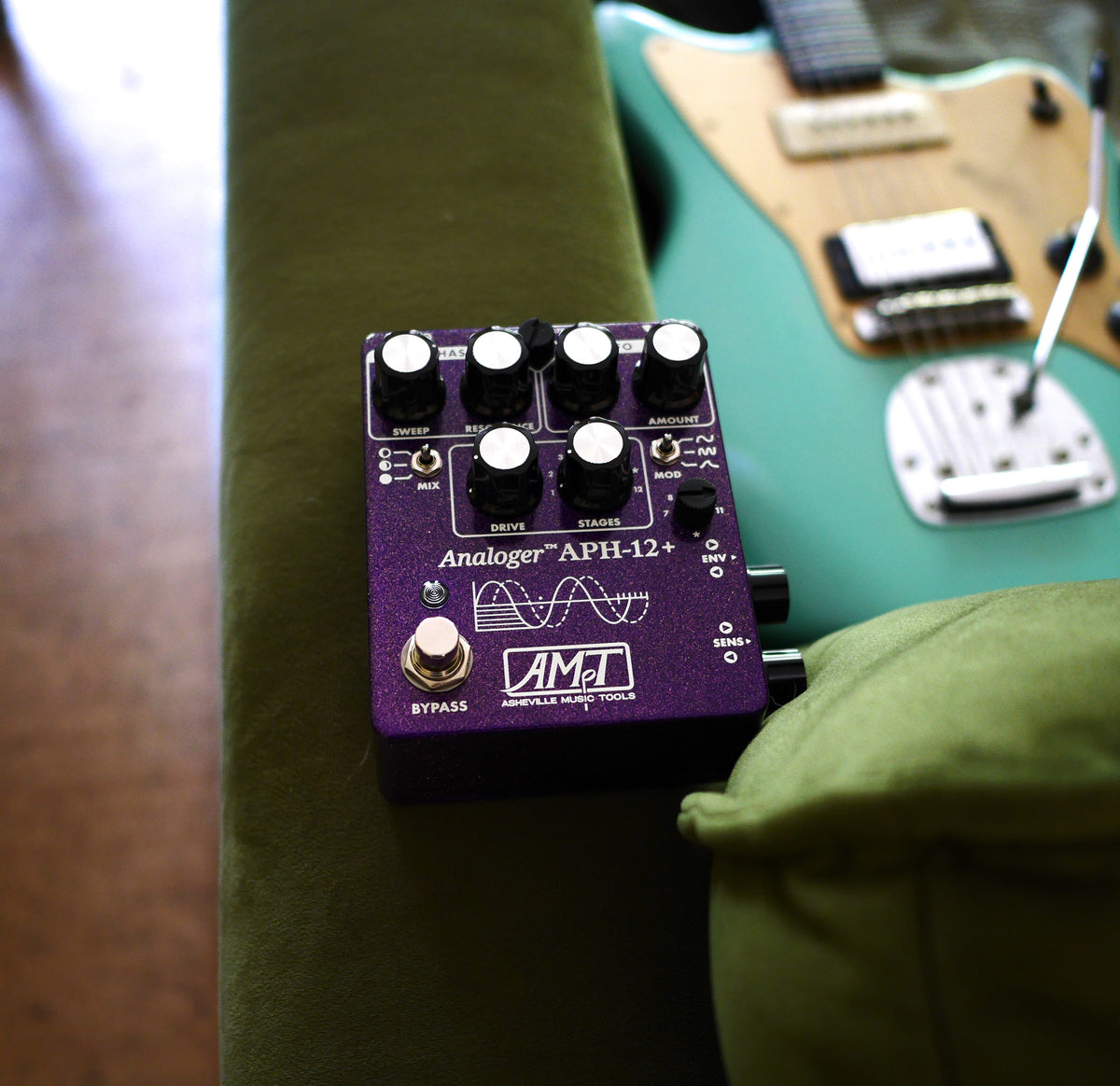 AMT Phaser Asheville Music Tools APH-12 Plus Analog Phaser tgt11