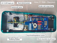 Area 51 Pedaler Area 51 Standard Wah Grey with Buffer tgt11