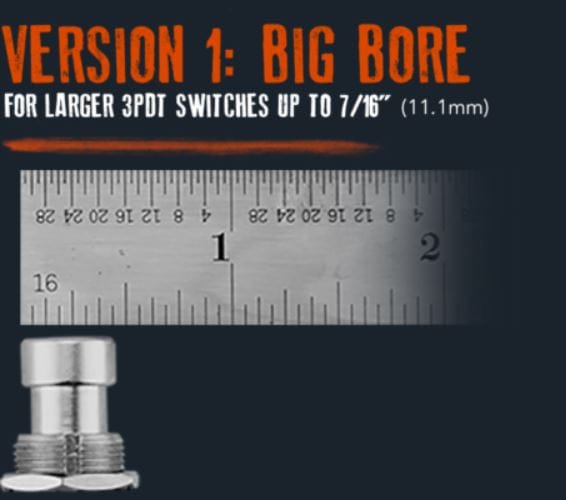 Barefoot Buttons Tillbehör Barefoot Buttons V1 TALLBOY BIG BORE SILVER tgt11